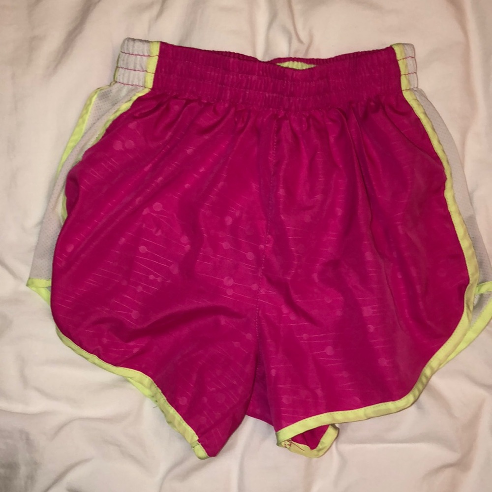 s pink target brand running shorts